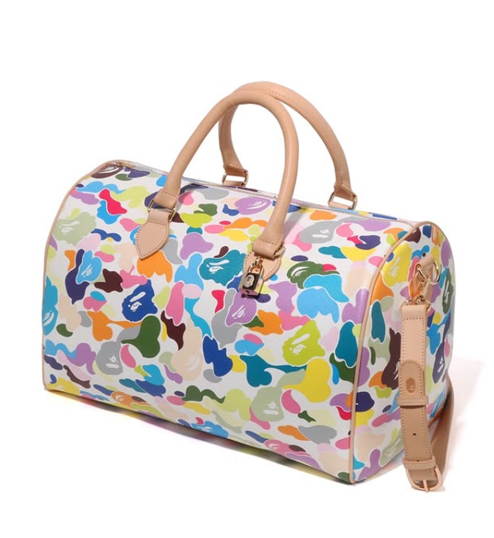 PSL A BATHNIG APE Ladies' Goods MULTI CAMO BOSTON BAG