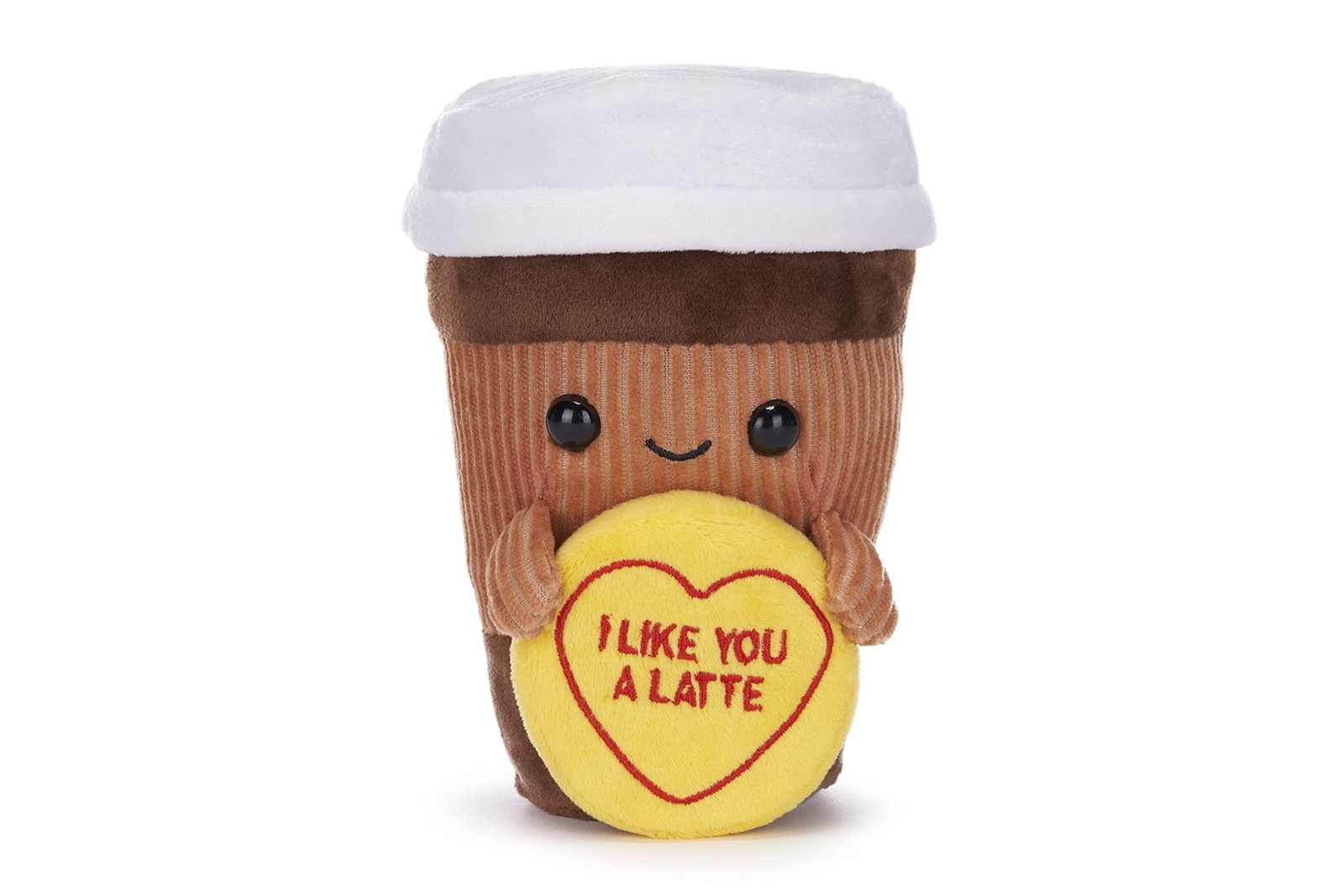 Swizzels Love Hearts 18cm I LIKE YOU A LATTE Coffee Cup Plush Soft Toy Gift 3390₽