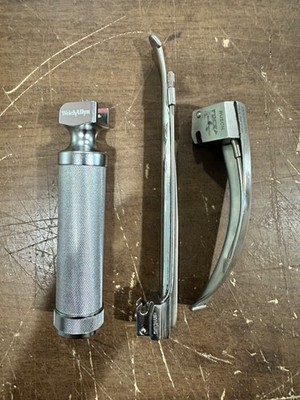 Welch Allyn Laryngoscope Amtec Miller 3/ Rusch 2765 Handle 60300