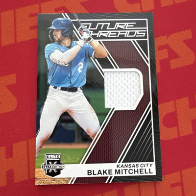 2023 Panini Elite Extra Edition - Future Threads Blake Mitchell (MEM, RC) Royals