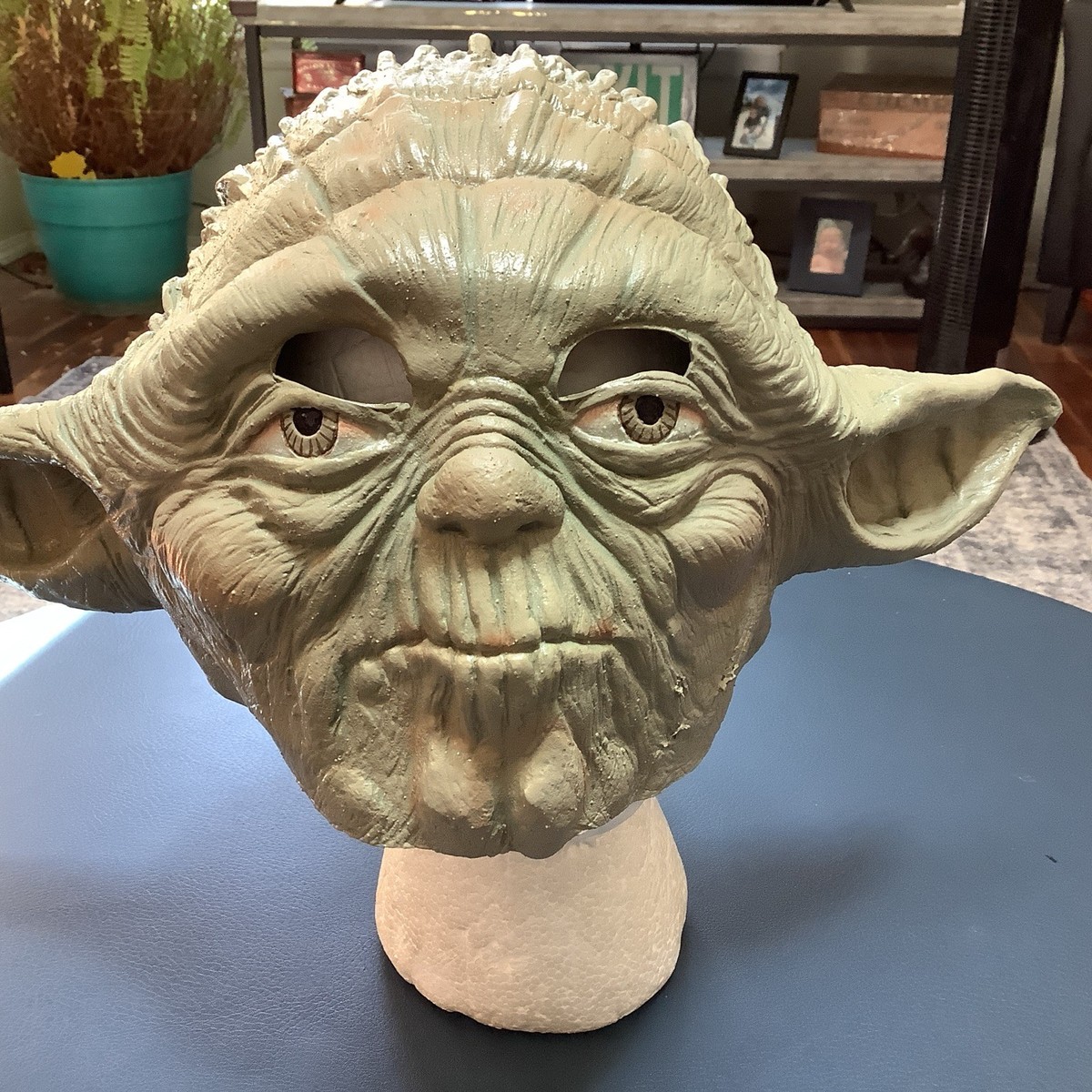 Yoda Collectors Rubber Mask Lucas Film TM Costume Made In Mexico
