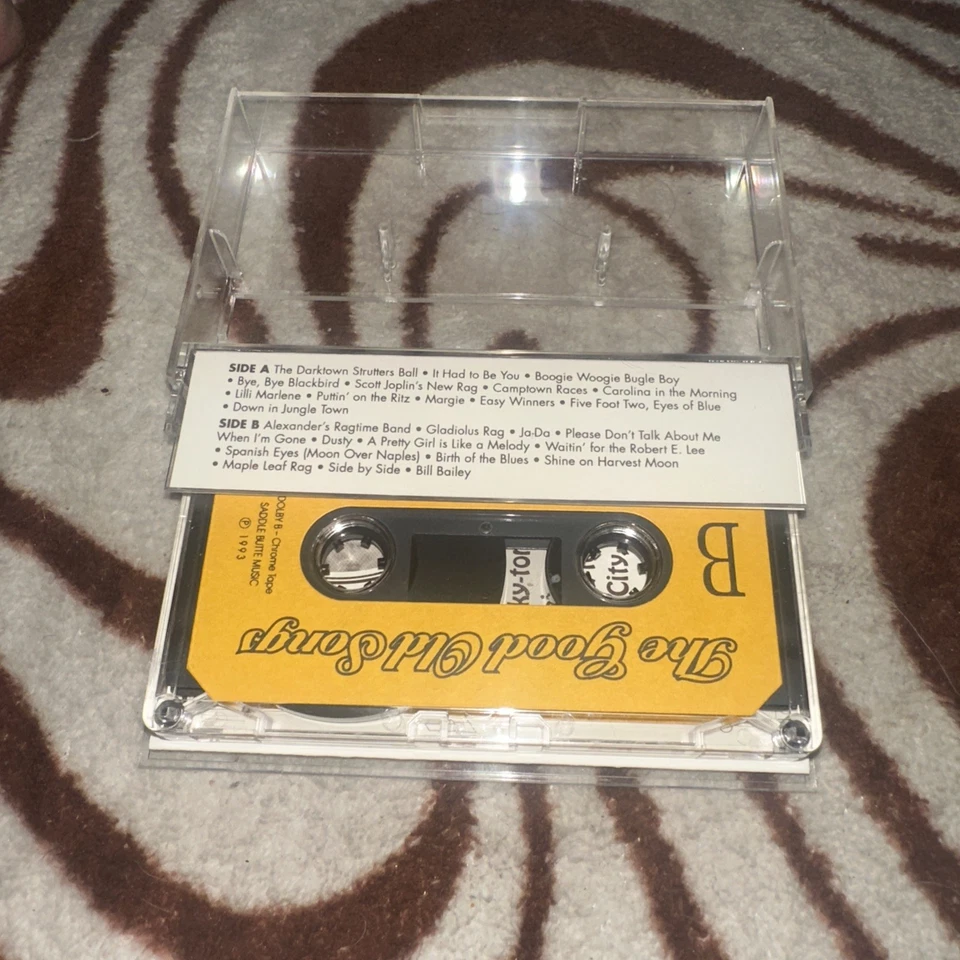 The Good Old Songs Vol. 1 by Squeek Steele, Piano (Cassette Tape, 1993) Ragtime - Image 4 of 4