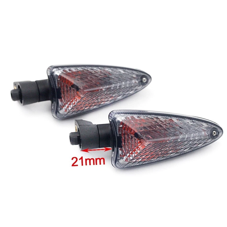 Par de luces indicadoras de señal de giro delanteras/traseras para BMW G310GS G650GS S1000RR R1200G Foto 2 de 4