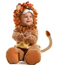 Spooktacular Creations Halloween Baby Lion Costume Toddler Set with Toy Zebra...