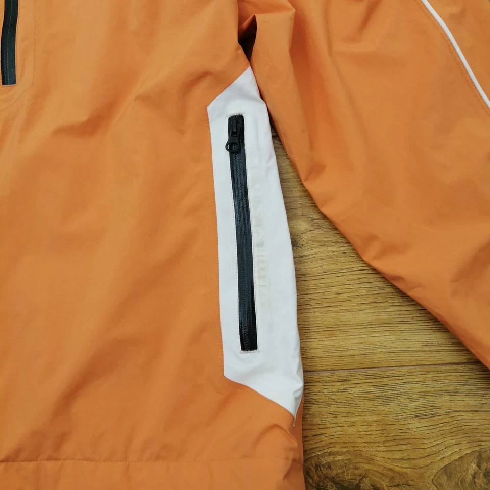 Footjoy Golf Windbreaker Jacket Mens XL Orange Coat Sport Rain - Image 2 of 4