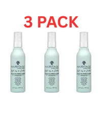 Hairitage Leave-in Conditioner Spray Light as a Feather Detangler 6 fl oz 3 PACK
