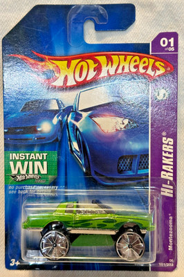 2006 HOT WHEELS - HI-RAKERS - MONTEZOOMA - CHEVY MONTE CARLOS - GREEN - VHTF