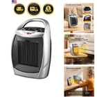 Small Electric Space Heater,Portable Ceramic Space Heater Fan for Office with...