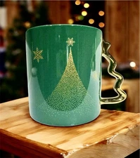 Starbucks Christmas Mug Tree Handle 2025 Holiday - New Ships NOW
