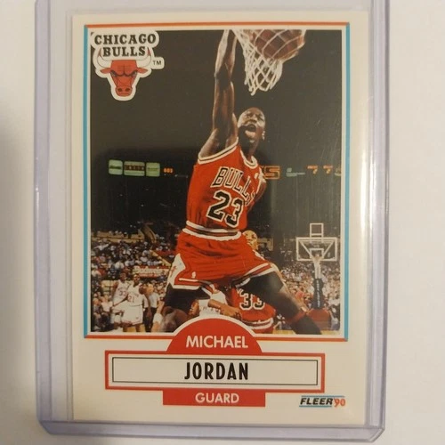 1990-91 Fleer #26 Michael Jordan HOF Chicago Bulls