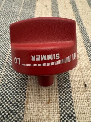 Sub-Zero Wolf Gas Range Oven Red Replacement Knob OEM