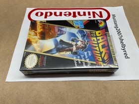 Nes Nintendo LJN Back To The Future New Factory Sealed H-Seam nice shape rare