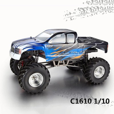 1/10 RC-Rennwagen Big Tire Crawler Truck Metallchassis-Bausatz Modellauto C1610