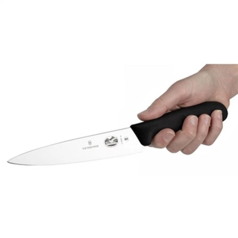 Victorinox Cuchillo Fijo de Cocina 15,2 cm Hoja de Acero Inoxidable Fibrox Negro Foto 3 de 3
