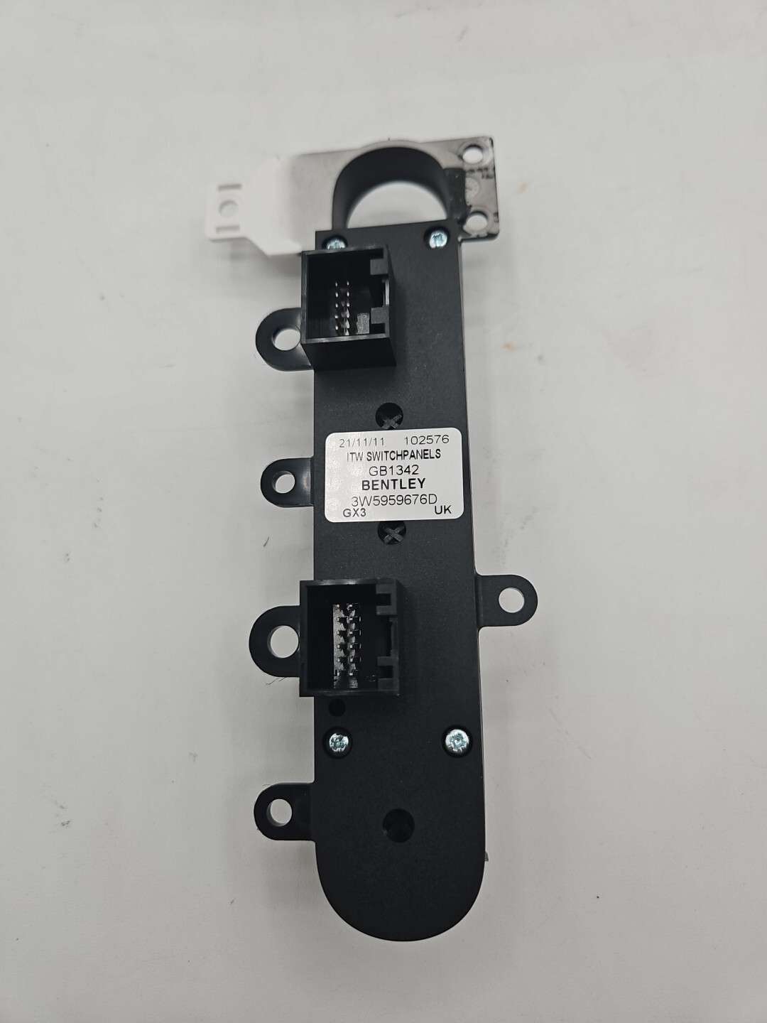 BENTLEY CONTINENTAL CONSOLE SEAT HEAT HEATER & HAZARD LIGHT SWITCH-3w5959676d