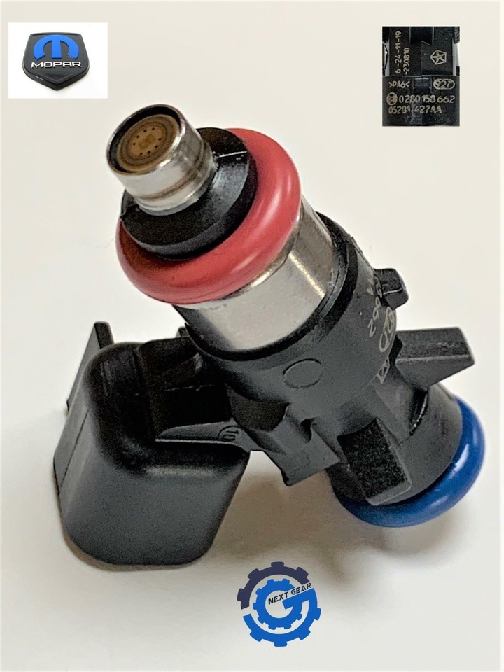 5281427AA New OEM Mopar Fuel Injectors 20172021 Chrysler Jeep Dodge