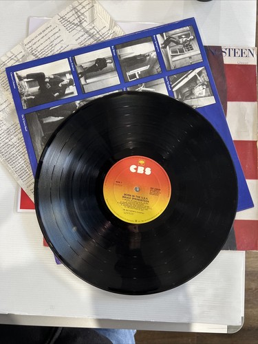 Bruce Springsteen Vinyl Record Born In The USA 1984 AU CBS Pressing - Picture 4 of 5