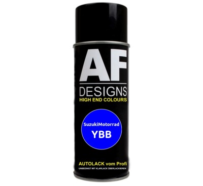 Motorradlack Spraydose Suzuki Motorrad YBB Blue Perl Basislack Sprühdose 400ml