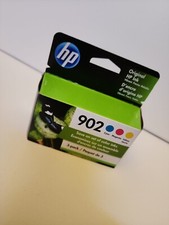 NEW Genuine HP 902 T0A38AN 3-Pack Ink Cartridge. Cyan/Magenta/Yellow. SEALED