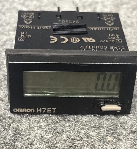 Omron H7ET-N-B Time Counter 24VDC 7-Digit New Other