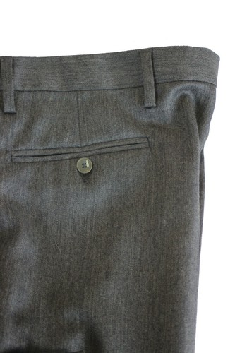 PANTALONE UOMO CLASSICO PURA LANA JASPÈ ANCHE TAGLIE FORTI FINO TG.71 CALIBRATA - Foto 41 di 46