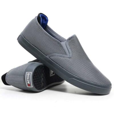 Mens Slip On Casual Canvas Espadrilles 