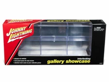 6 Car Interlocking Acrylic Display Show Case for 1/64 Scale Model Cars(E)