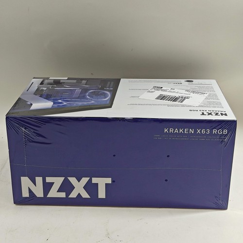 New NZXT Kraken X63 RGB 280MM Liquid Cooler RL-KRX63-R1 - Picture 6 of 6