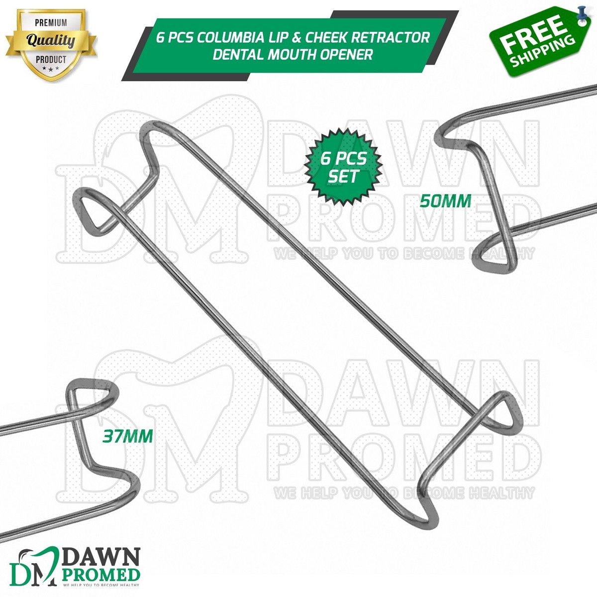 Apribocca Retrattore Guancia E Labbra OR Grado Opaco Strumenti - Foto 9