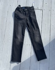 Old Navy Karate Slim Built-In Flex Max Black Jeans Boys Size 10 Adjustable Waist