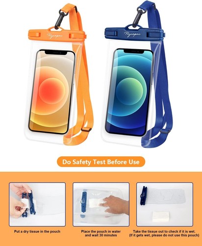 Waterproof Phone Pouch Bag – IPX8 Dry Case for iPhone & Galaxy (7.5in) - 第 7/7 張圖片
