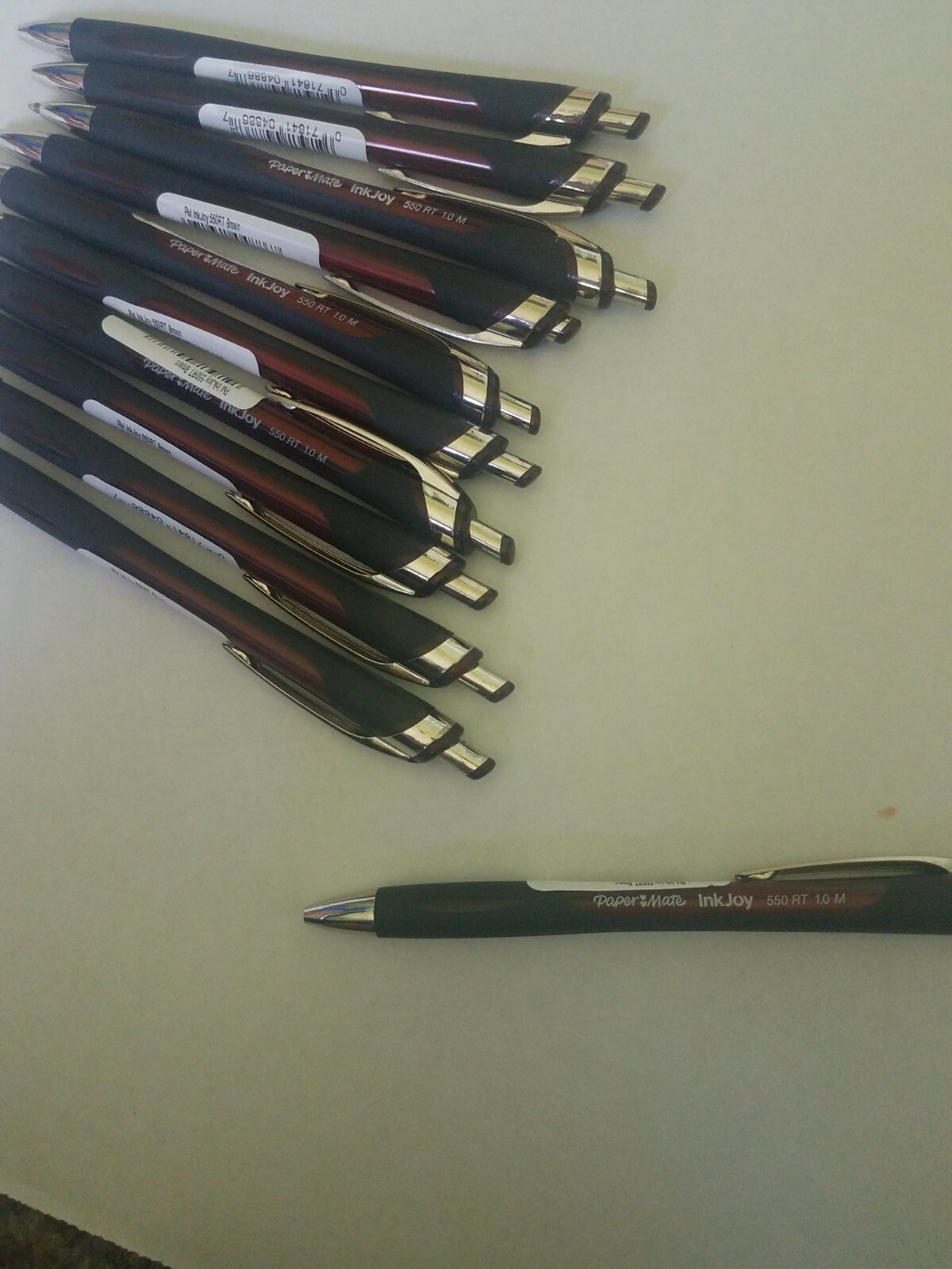 Papermate Inkjoy 550 RT 1.0M  BROWN count of 11