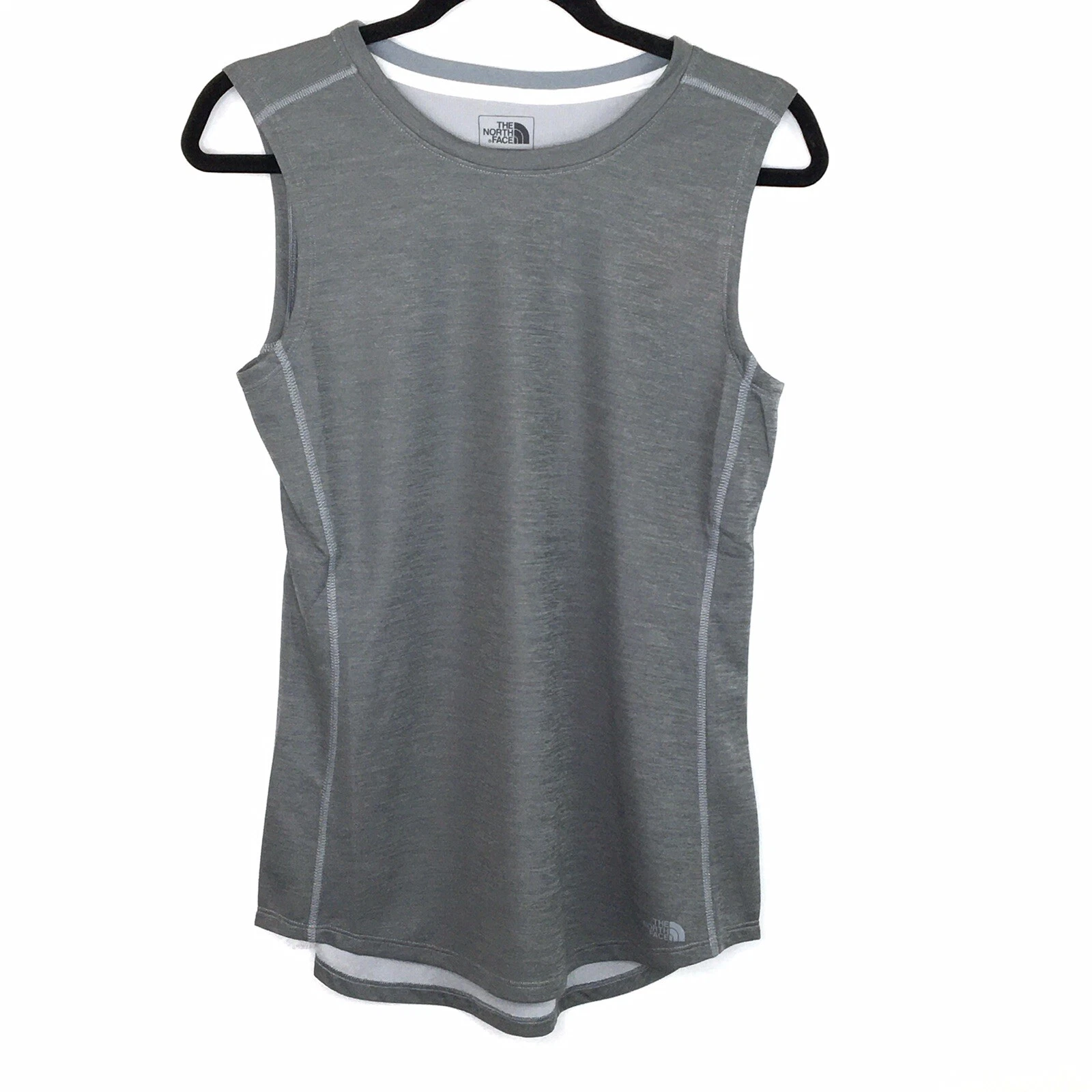 The North Face Gray Sleeveless FlashDry-XD Presta Muscle T-Shirt Sz S NWT