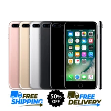 Apple iPhone 7 Plus Screen 5.5" -32GB 128GB- Unlocked Verizon Jet Black Red LTE