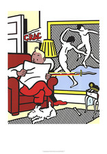 ROY LICHTENSTEIN Tintin Reading 39