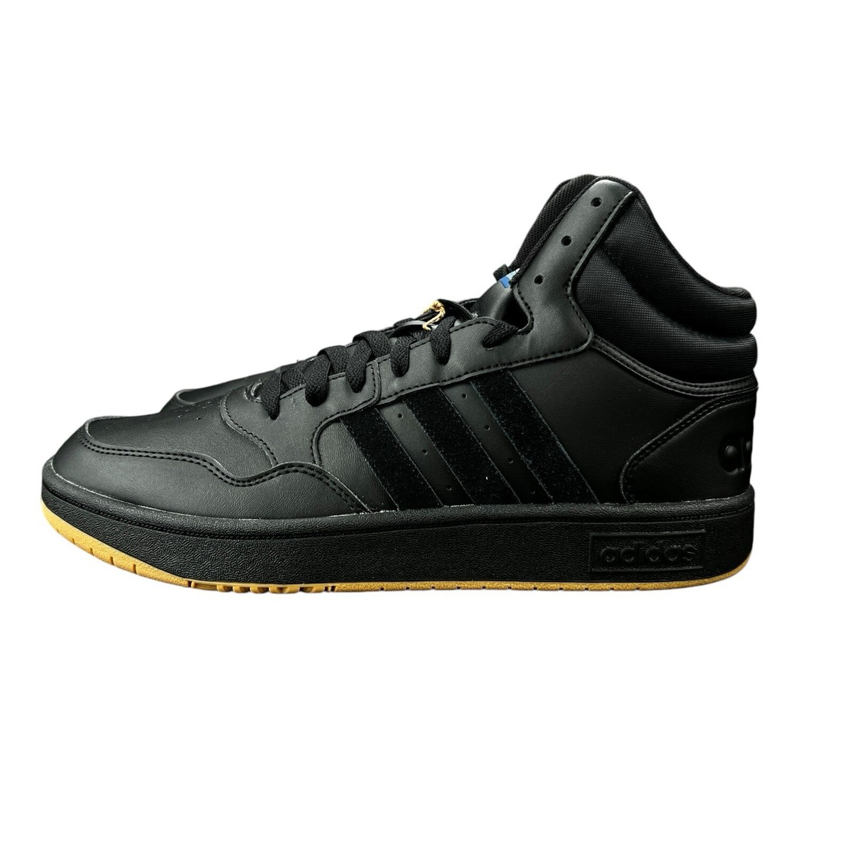 Adidas Hoops 3.0 Mid Core Black Gum Basketball Shoes GY4745  display picture 2