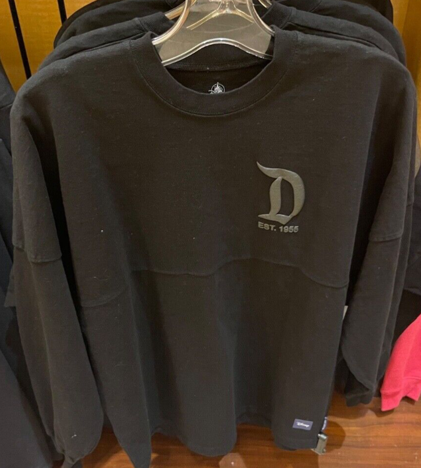 Disneyland resort 2025 Solid Black Spirit Jersey Adult Size
