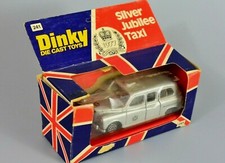 Dinky 241 Silver Jubilee Taxi 1977 (London Black Cab Type)