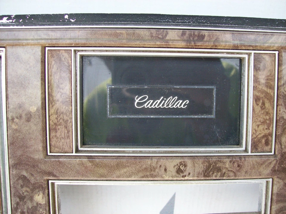 Cadillac Eldorado Sevilla 1979-1983 OEM radio tablero central bisel moldura con ventilaciones Foto 4 de 4