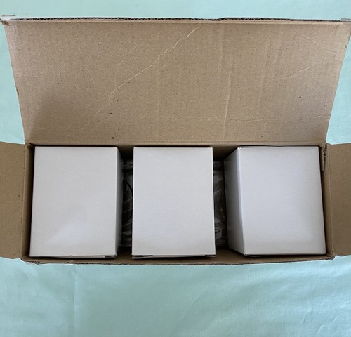 Set of 3 Acrylic Condiment Holders with Spoons & Slotted Tray NIB - Picture 10 of 10