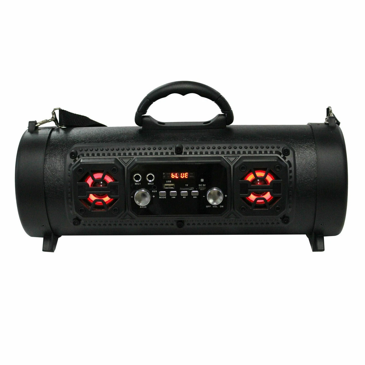 16W Portable Outdoor Bluetooth Speaker Home 3D Sound Bar Subwoofer