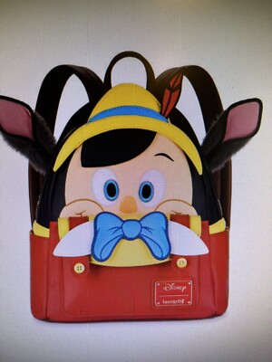Pinocchio Loungefly MINI Backpack Disney 100 Years  display picture 3