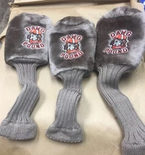 Clevland Browns Dawg Pound Golf Club Headcover For Drivers/woods 3 Covers