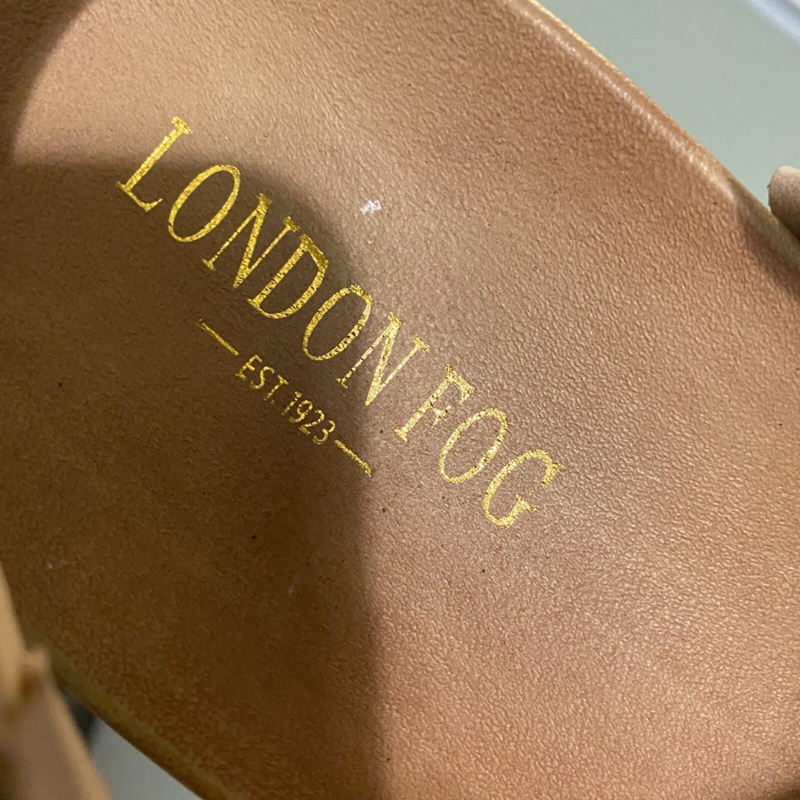 APL London Fog sandali bassi donna casual con cinturino regolabile misura 9 5M punta aperta