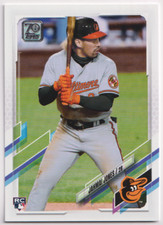 2021 Topps #507 Jahmai Jones RC Baltimore Orioles