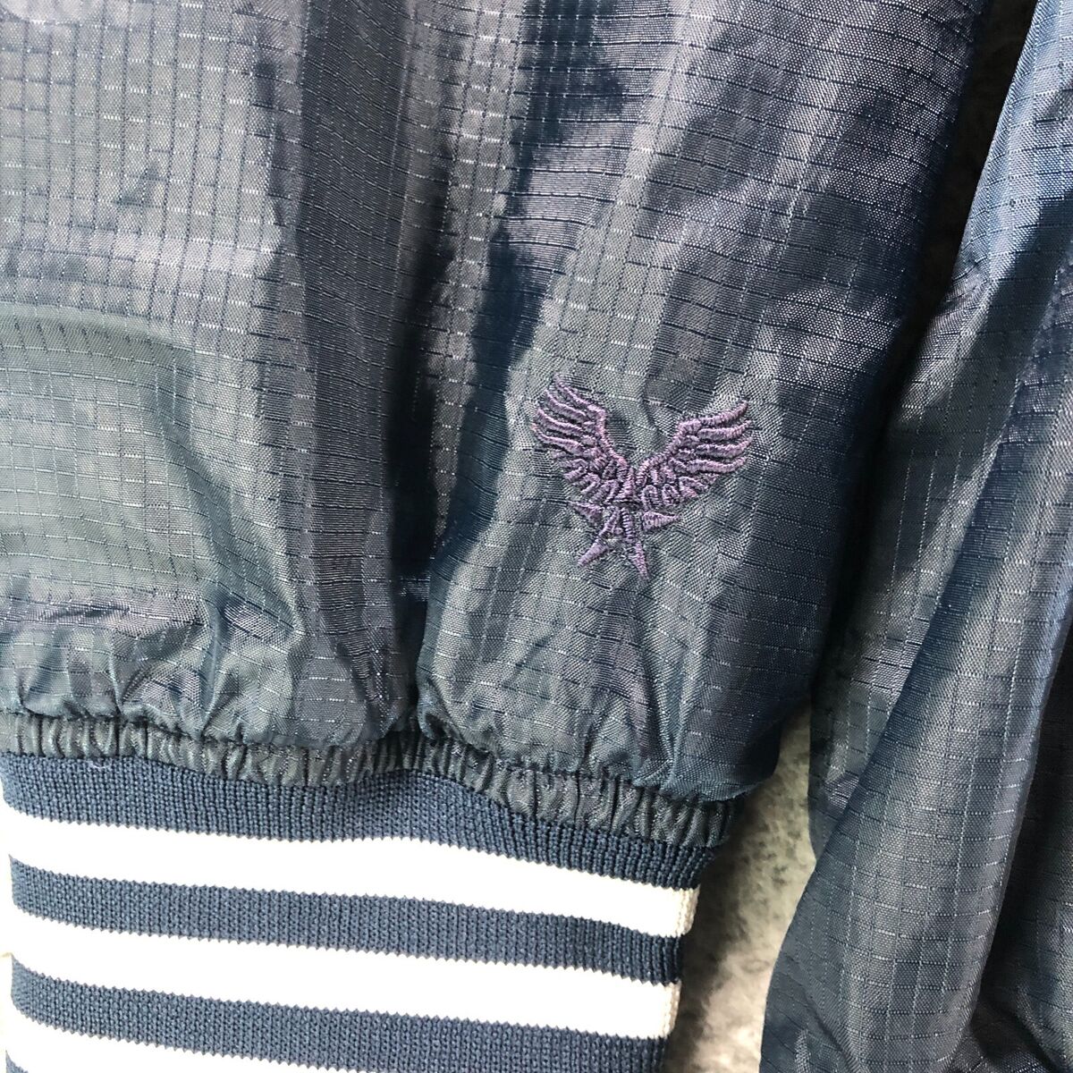 Vintage Avirex Jacket Adult 2XL XXL Blue Varsity Baseball Vintage Avirex Jacket Adult 2XL XXL Blue Varsity Baseball