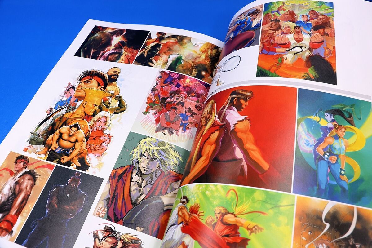 Street Fighter V 5 Climax Arts + Zero to 6 Art Book, Design Works Visual  Capcom