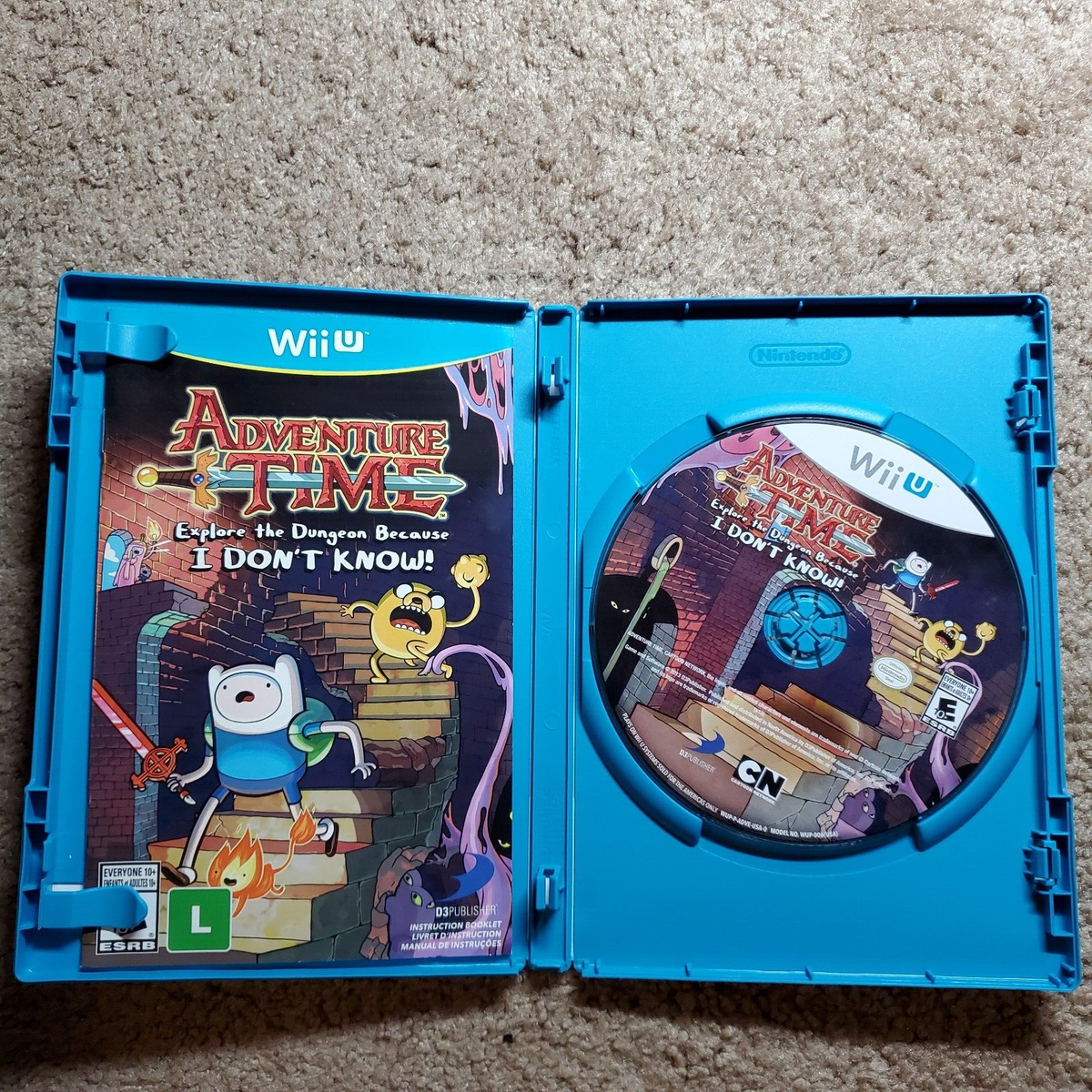Adventure Time: Explore the Dungeon Because I Don't Know Nintendo