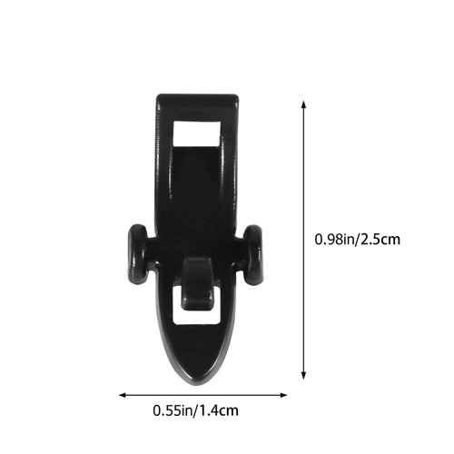 10 Sets Angelhakenhalter Zubehör Haken Clip Keeper - Bild 7 von 12