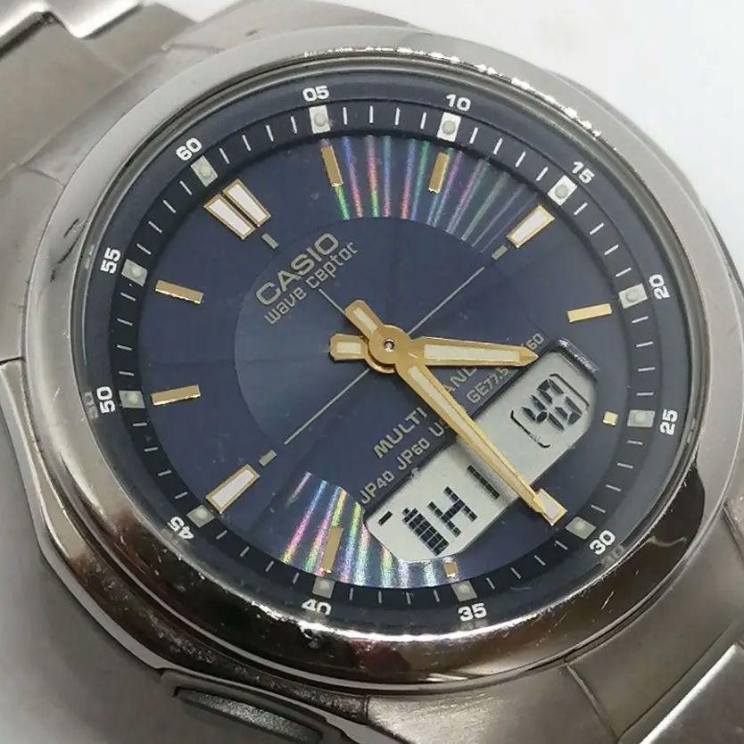 Solar-Powered Casio Waveceptor WVA-M480-80J Atomic Watch